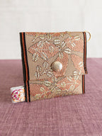Flap Pouch - Pink Flowers