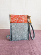 Pass Case - Red / Blue & Dots