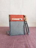 Pass Case - Red / Blue & Dots