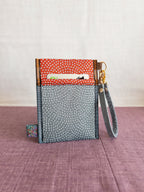 Pass Case - Red / Blue & Dots