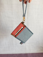 Pass Case - Red / Blue & Dots