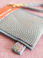 Pass Case - Red / Blue & Dots