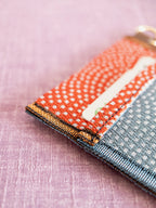Pass Case - Red / Blue & Dots