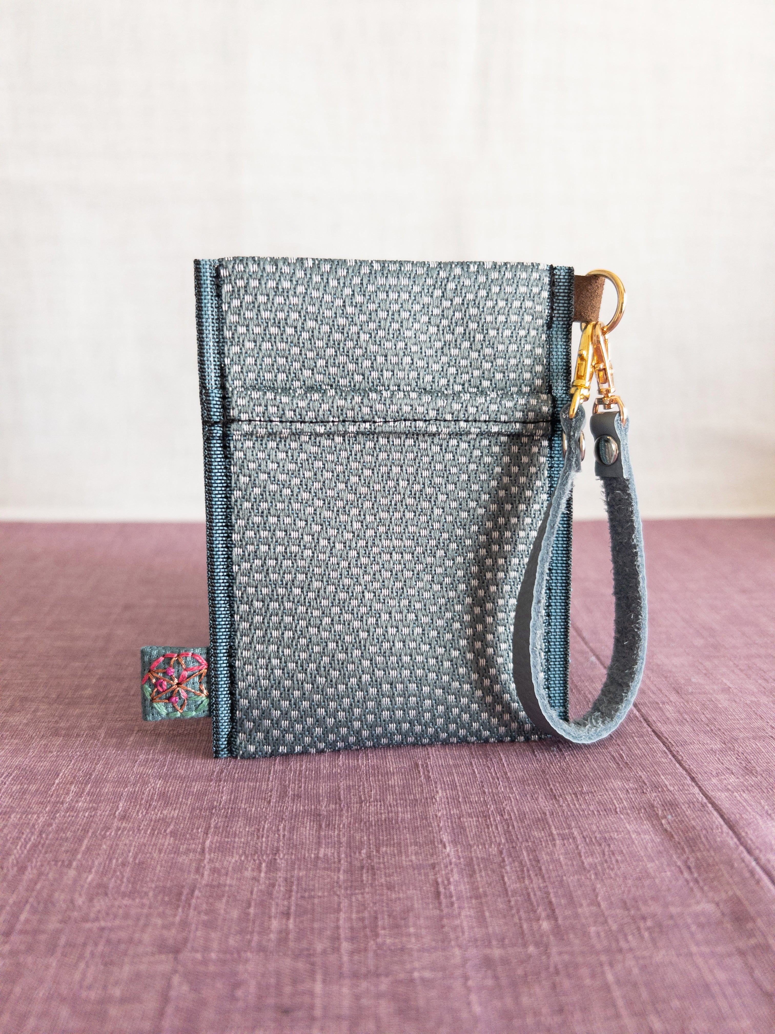 Pass Case - Blue & Dots