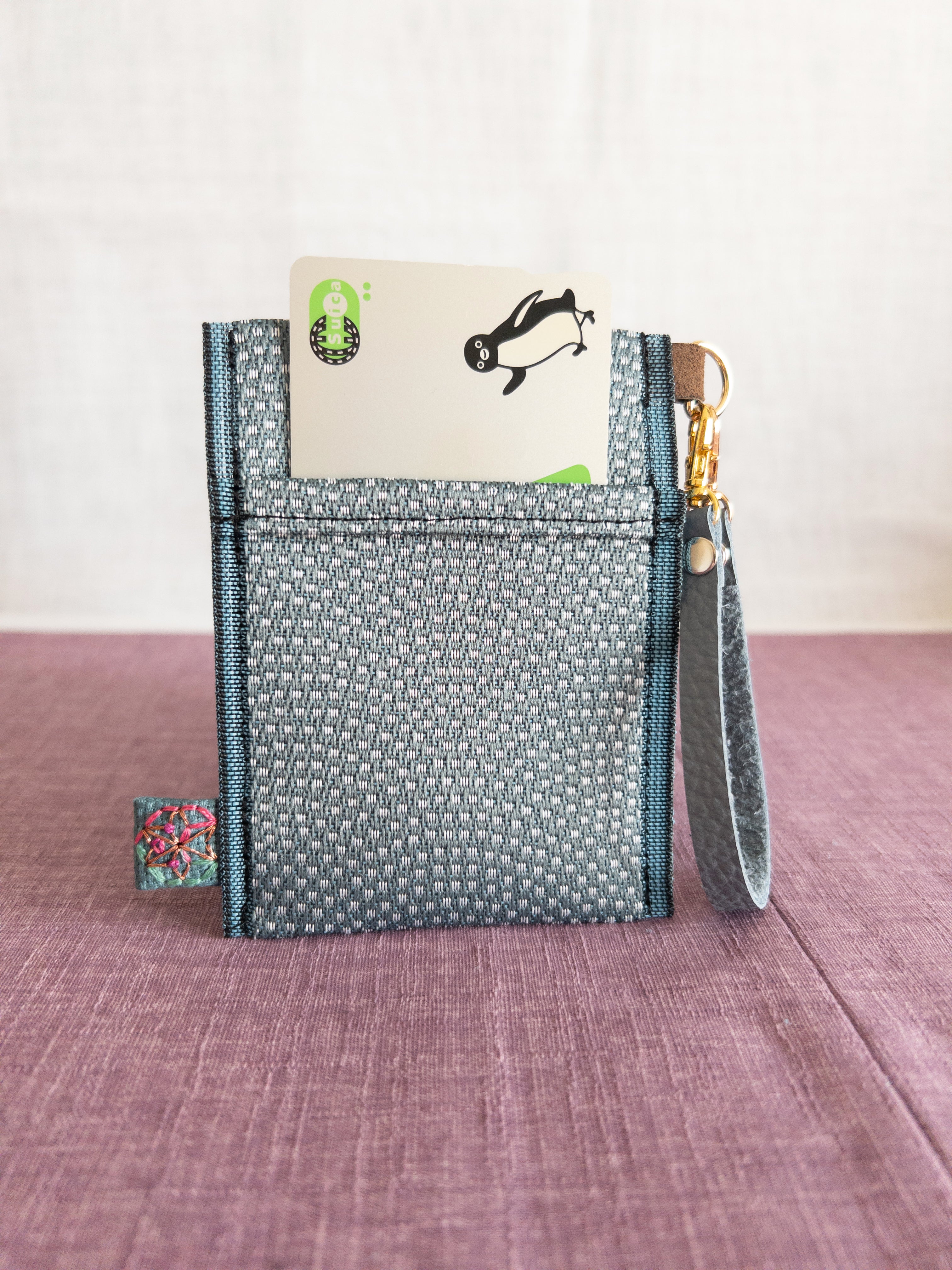 Pass Case - Blue & Dots