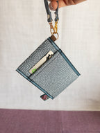 Pass Case - Blue & Dots