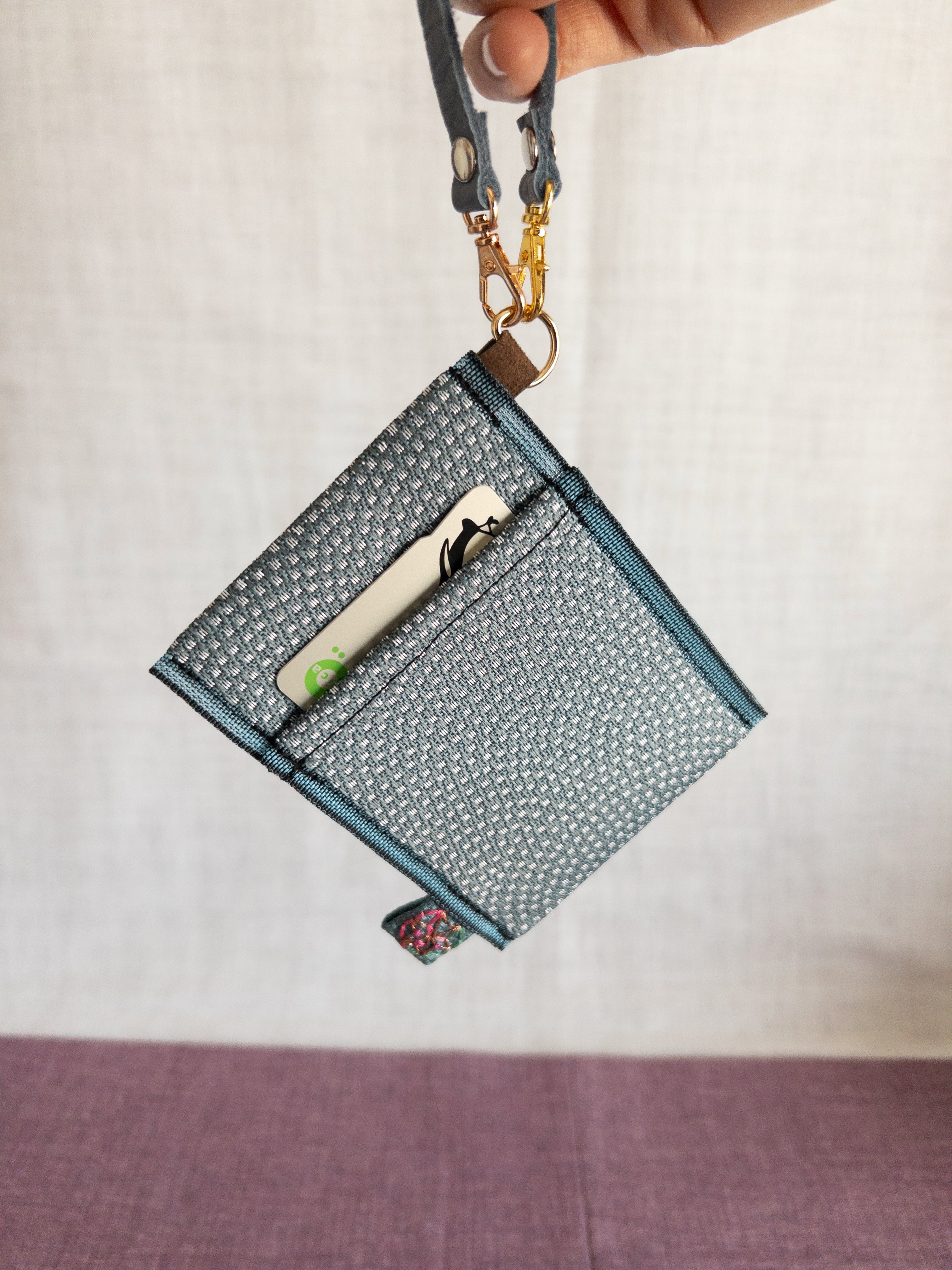Pass Case - Blue & Dots