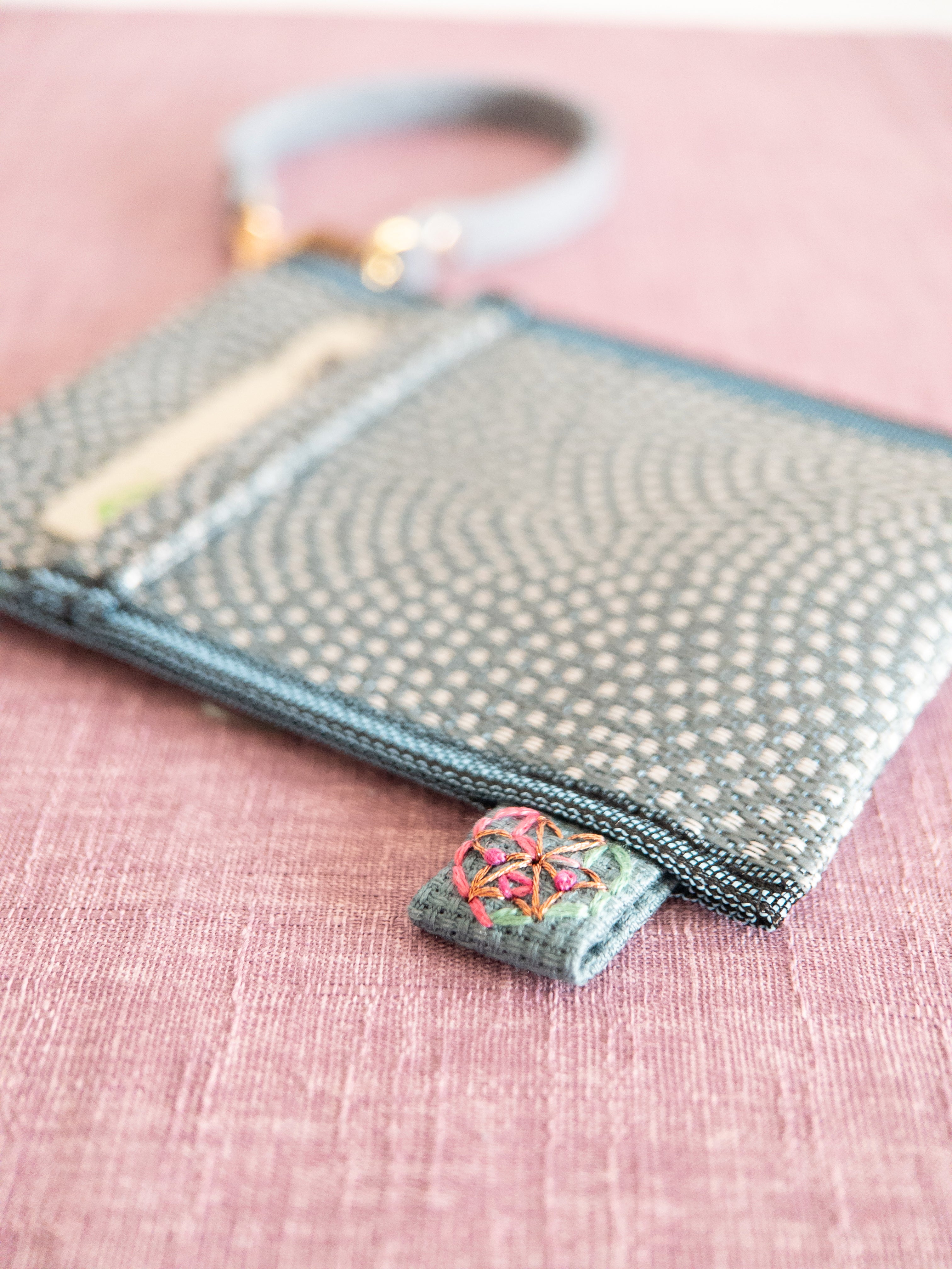 Pass Case - Blue & Dots