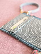 Pass Case - Blue & Dots
