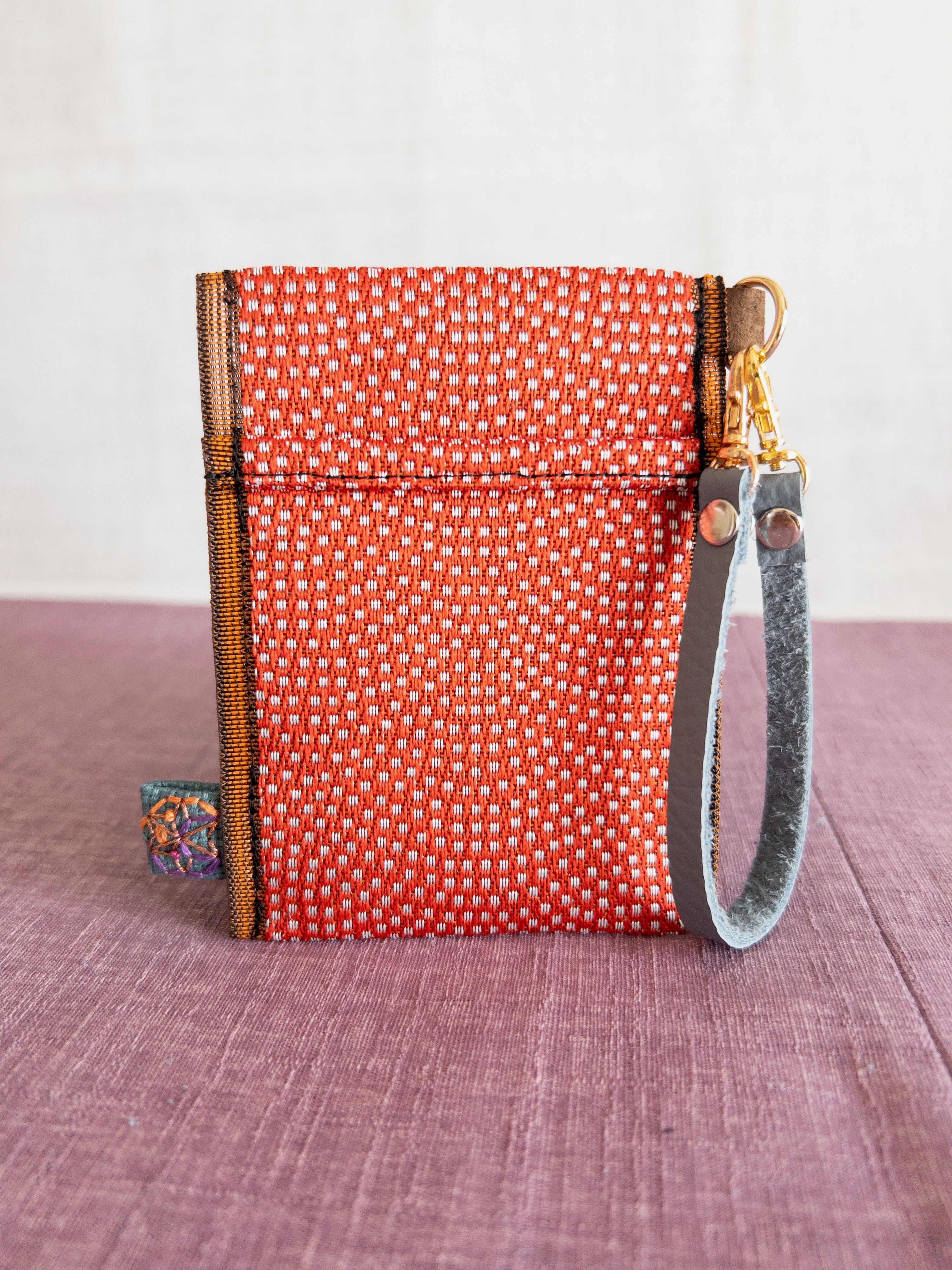 Pass Case - Red & Dots