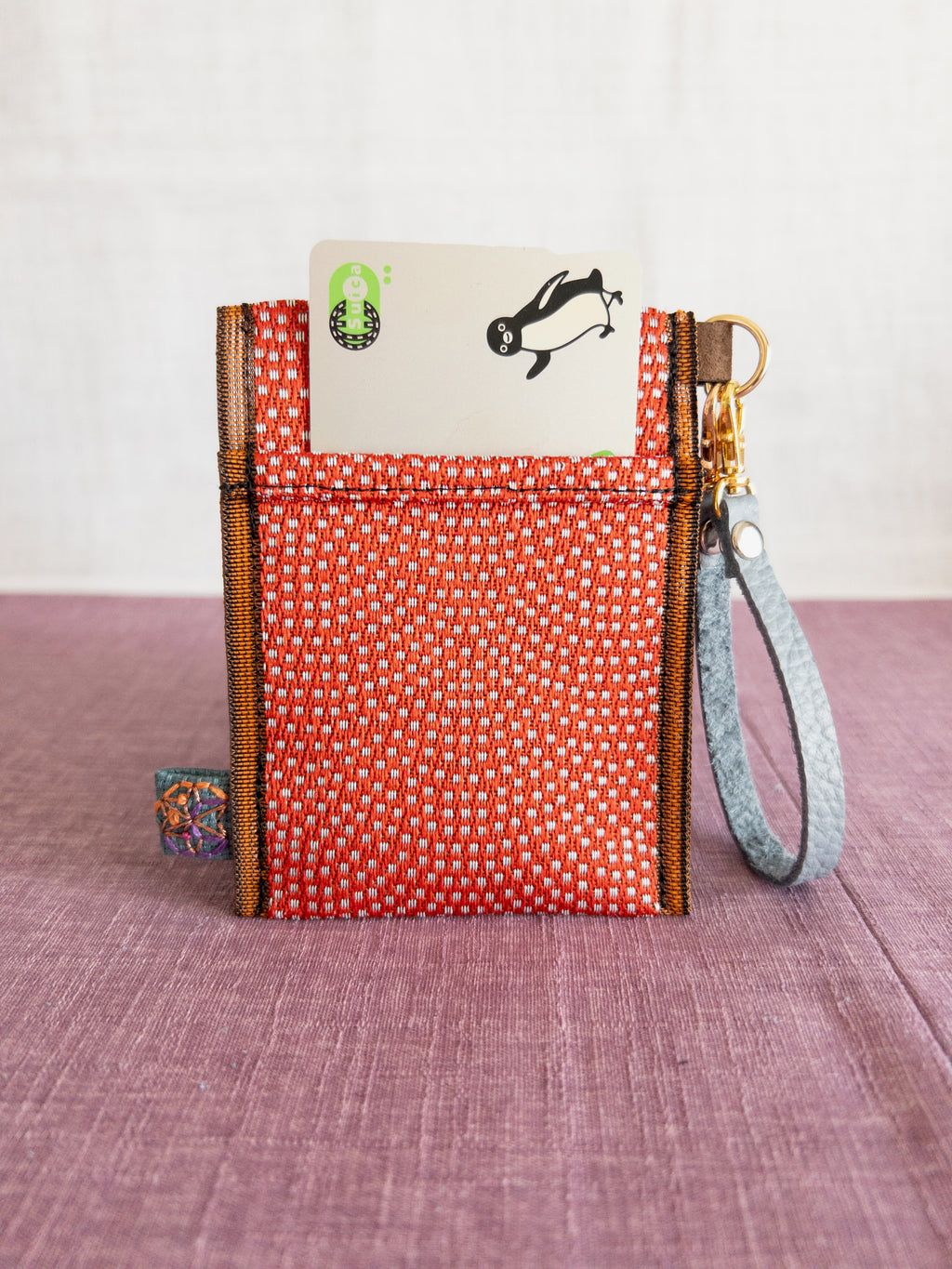 Pass Case - Red & Dots