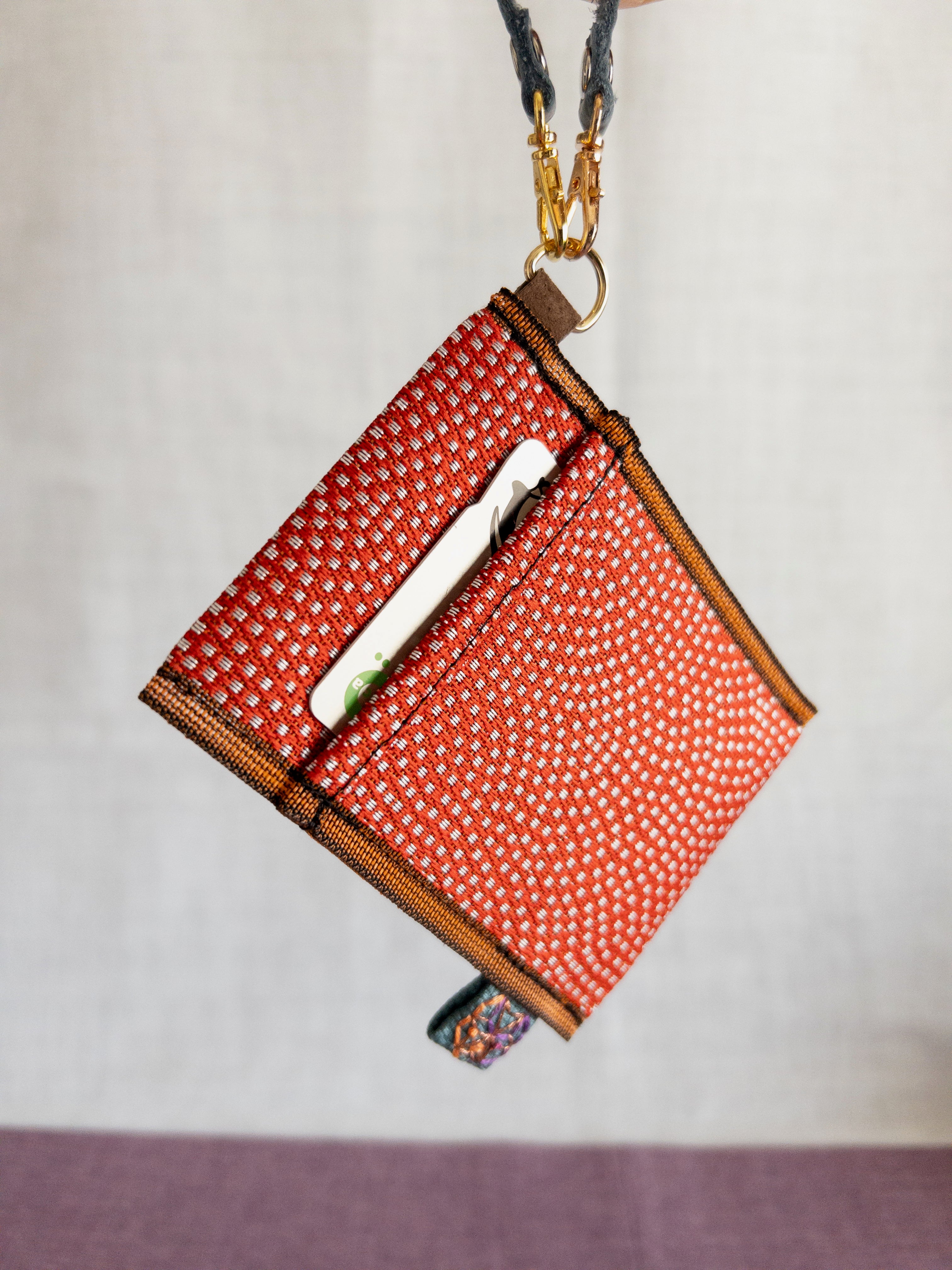 Pass Case - Red & Dots