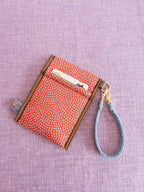 Pass Case - Red & Dots