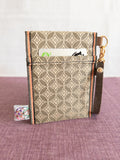 Pass Case - Green Diamonds