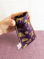 Spring clasp Pouch - Year of the Horse (Purple)