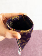 Spring clasp Pouch - Year of the Horse (Purple)