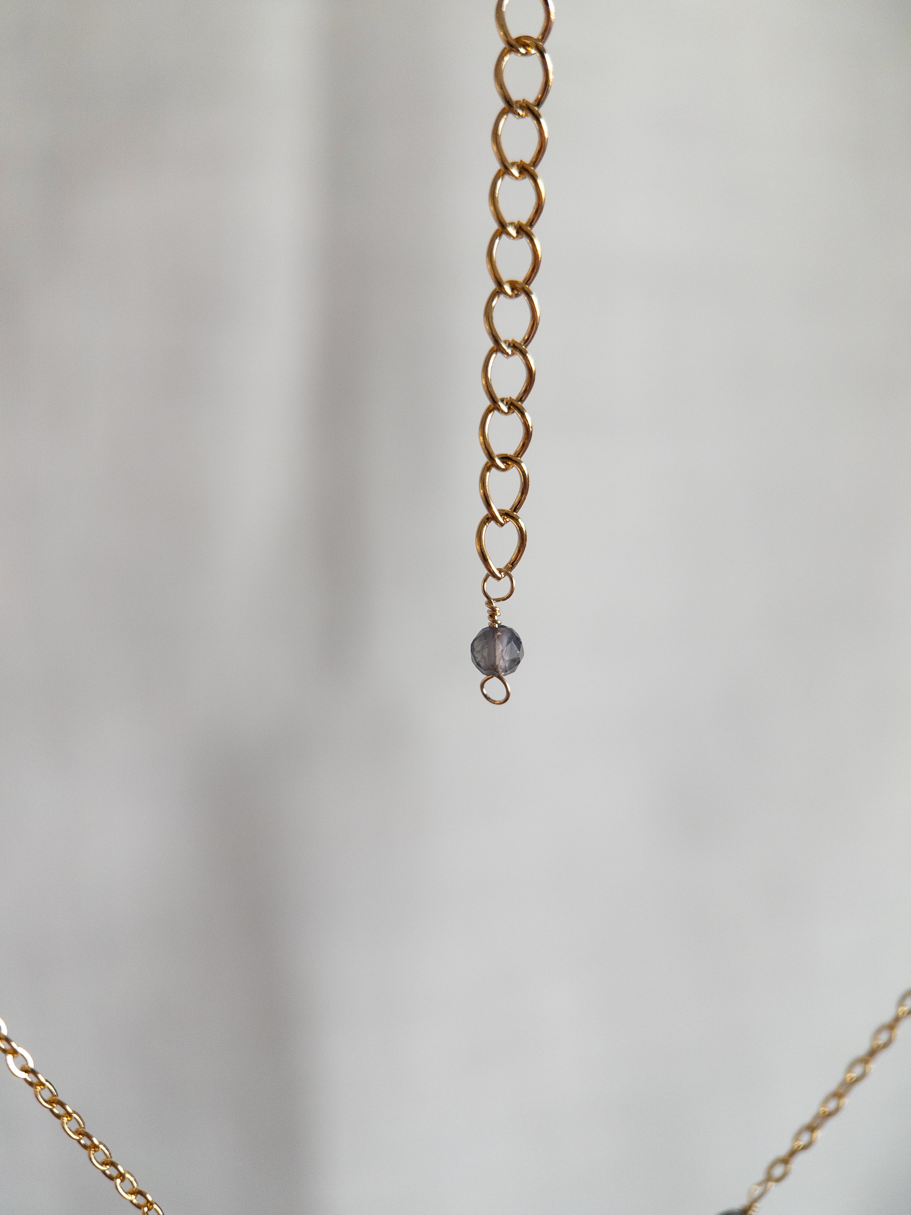 Beaded Necklace - Amethyst