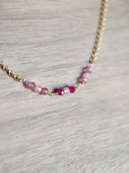Beaded Necklace - Pink Paradise