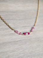 Beaded Necklace - Pink Paradise