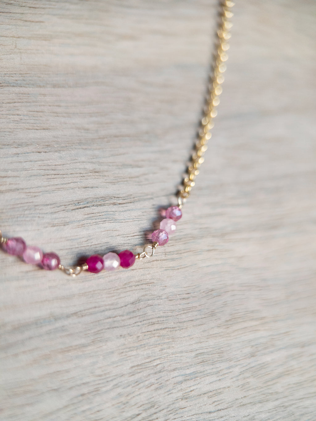 Beaded Necklace - Pink Paradise