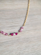 Beaded Necklace - Pink Paradise