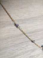 Beaded Necklace - Amethyst
