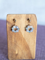 Drop Earrings - 1 Flower