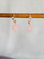 Clip-on Earrings - 1 Flower