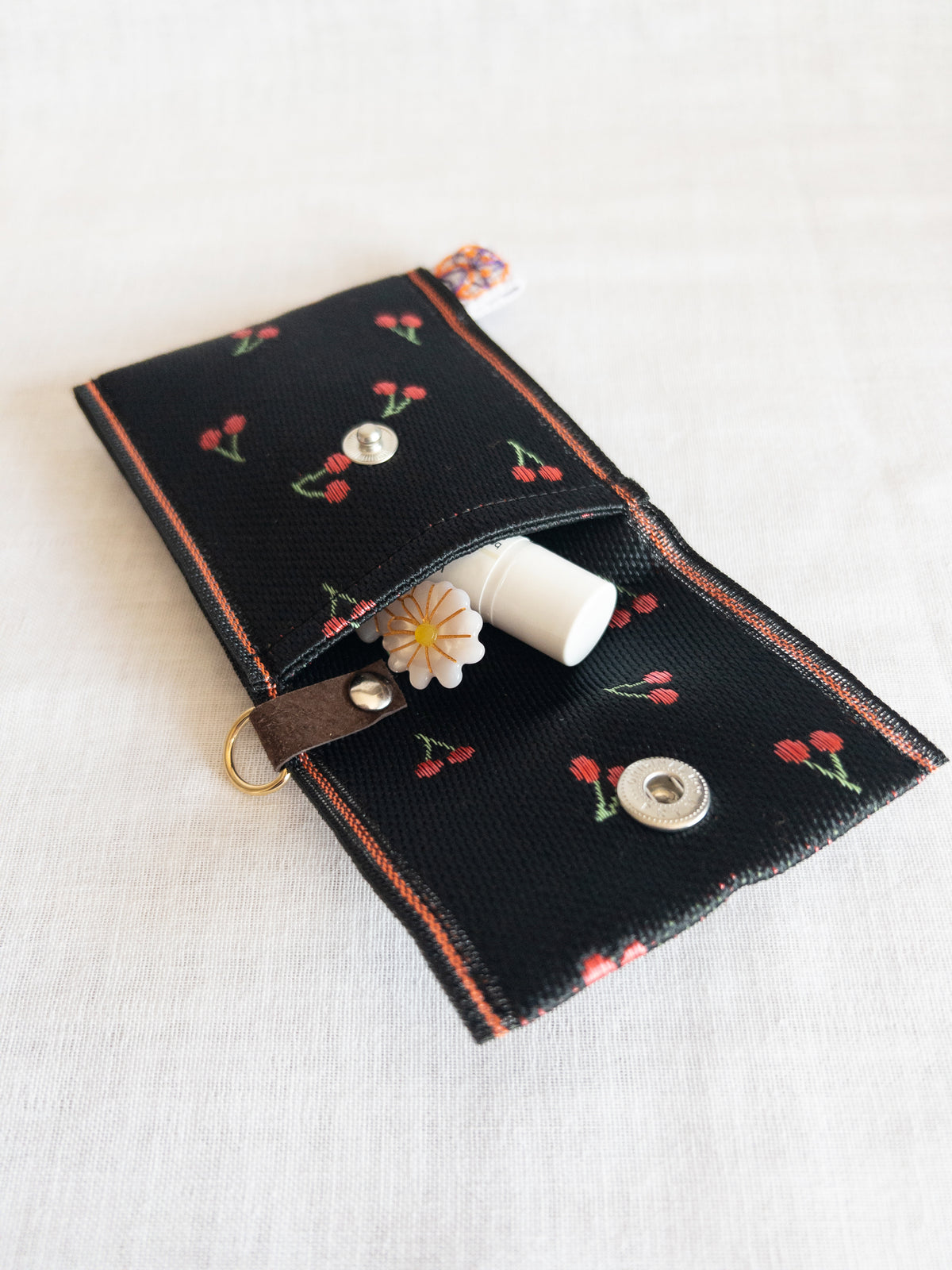 Flap Pouch - Cherry