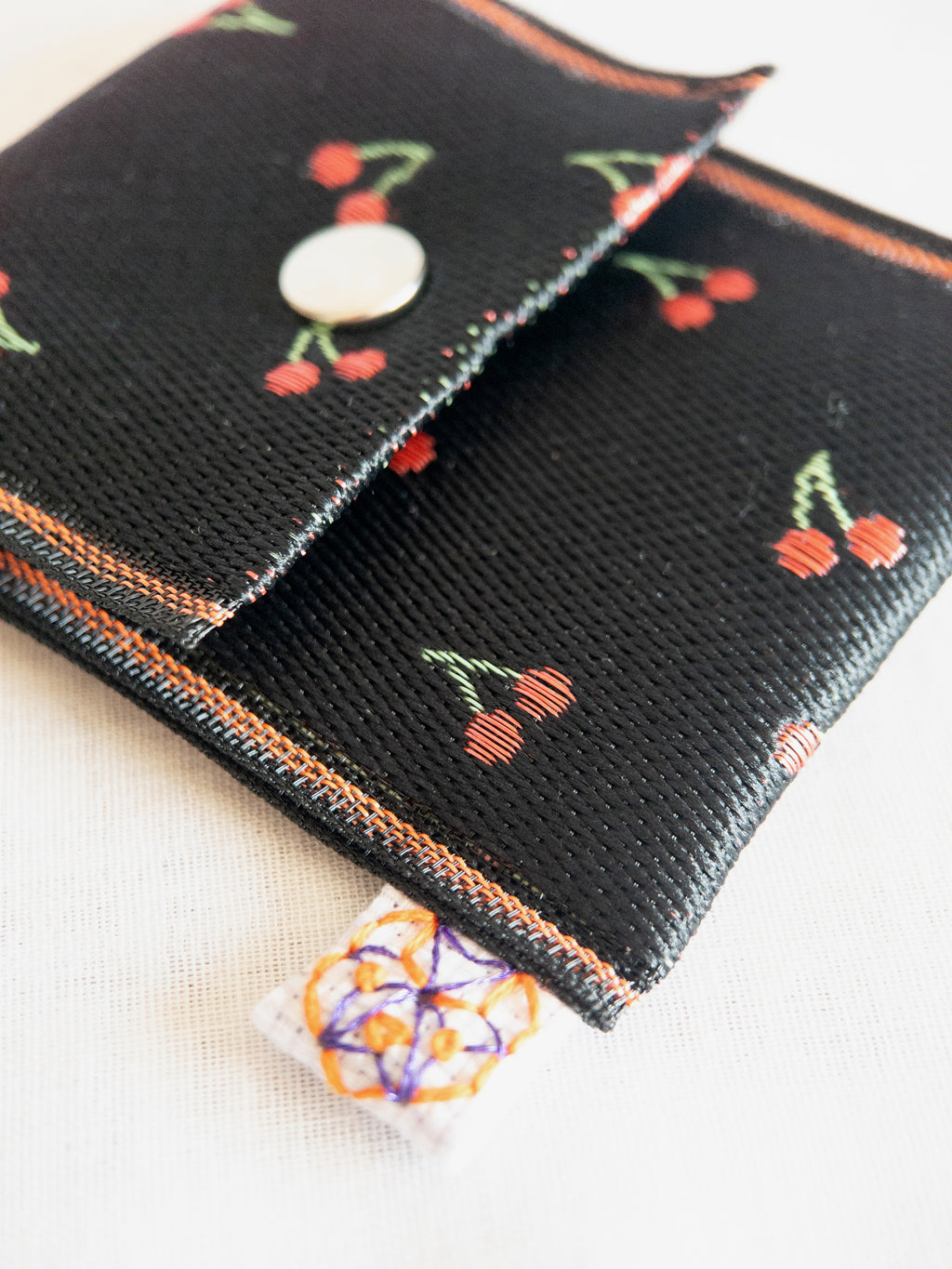 Flap Pouch - Cherry