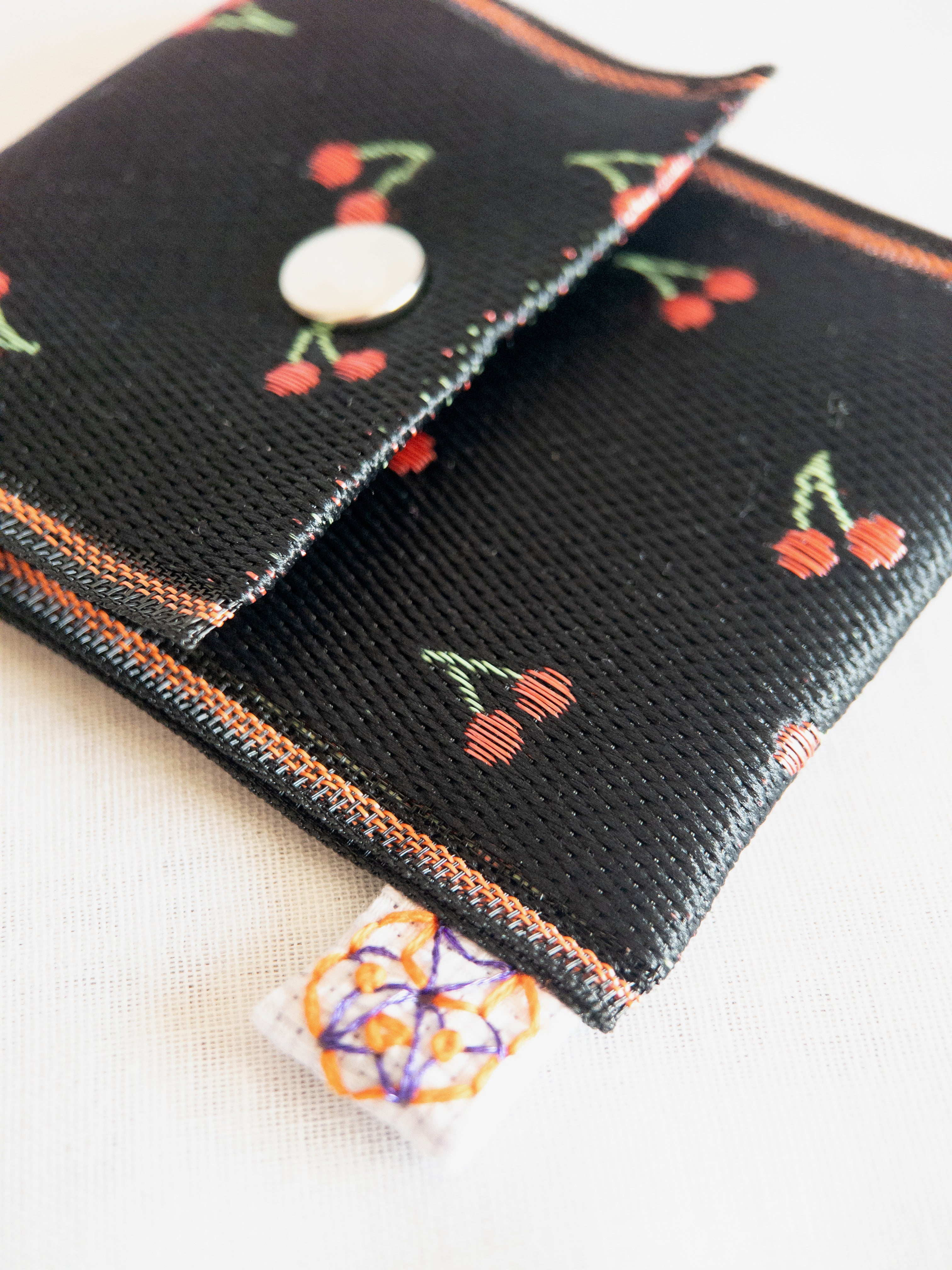 Flap Pouch - Cherry
