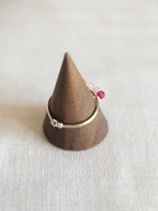 Bague - Argent / Rose