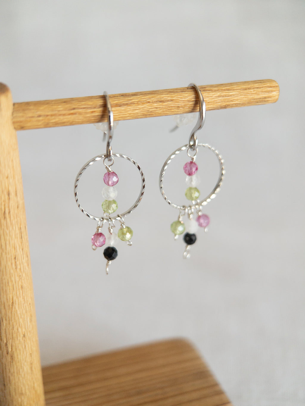 Drop Earrings - Dreamcatcher - Silver / Dango