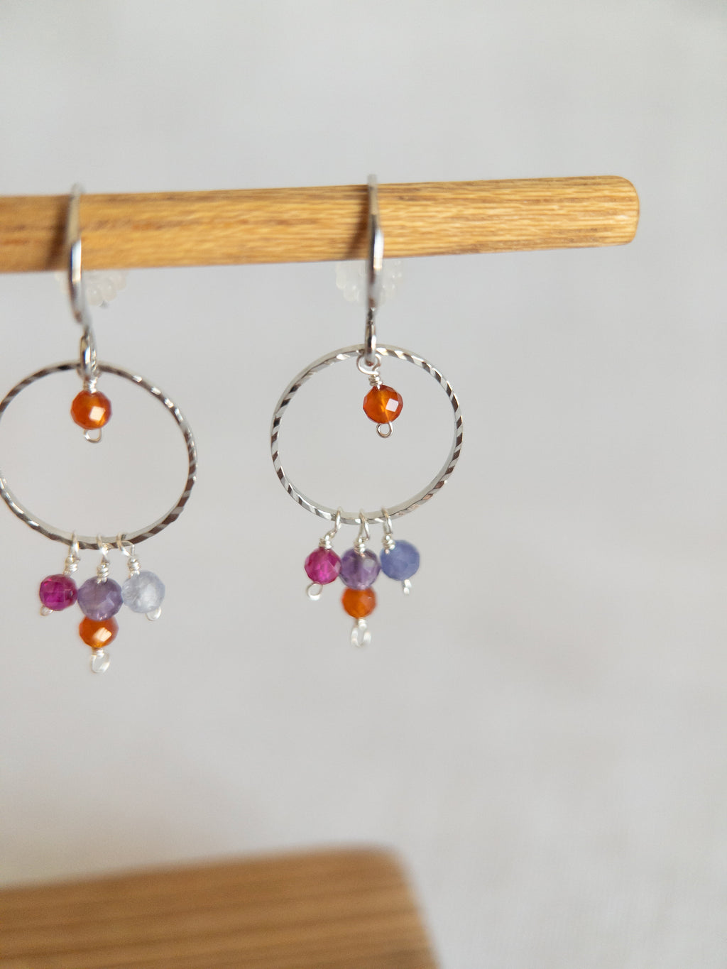 Drop Earrings - Dreamcatcher - Silver / Yumika