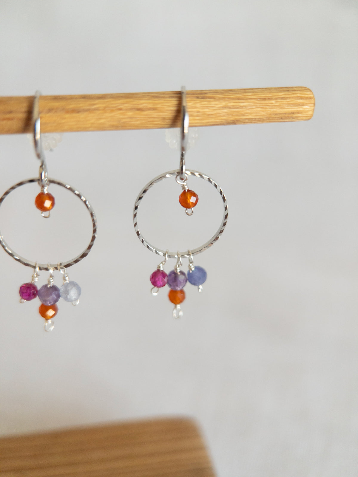 Drop Earrings - Dreamcatcher - Silver / Yumika