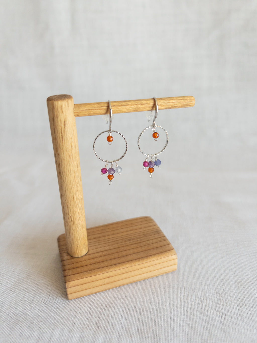 Drop Earrings - Dreamcatcher - Silver / Yumika
