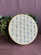 Embroidery Art - Lavender