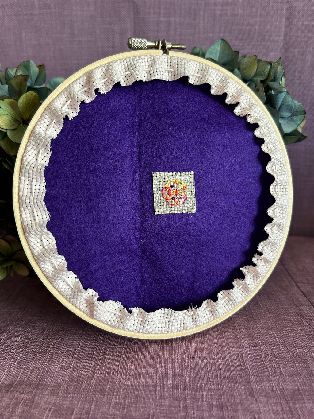 Embroidery Art - Lavender