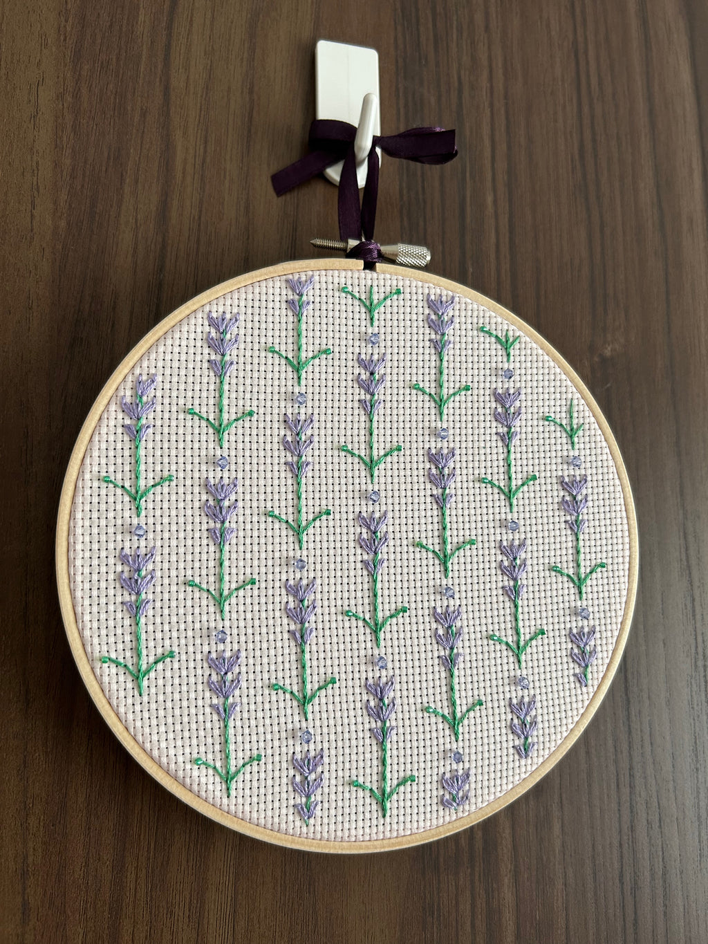 Embroidery Art - Lavender