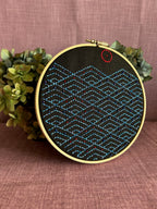 Broderie à exposer - Nami