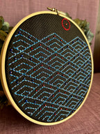 Broderie à exposer - Nami