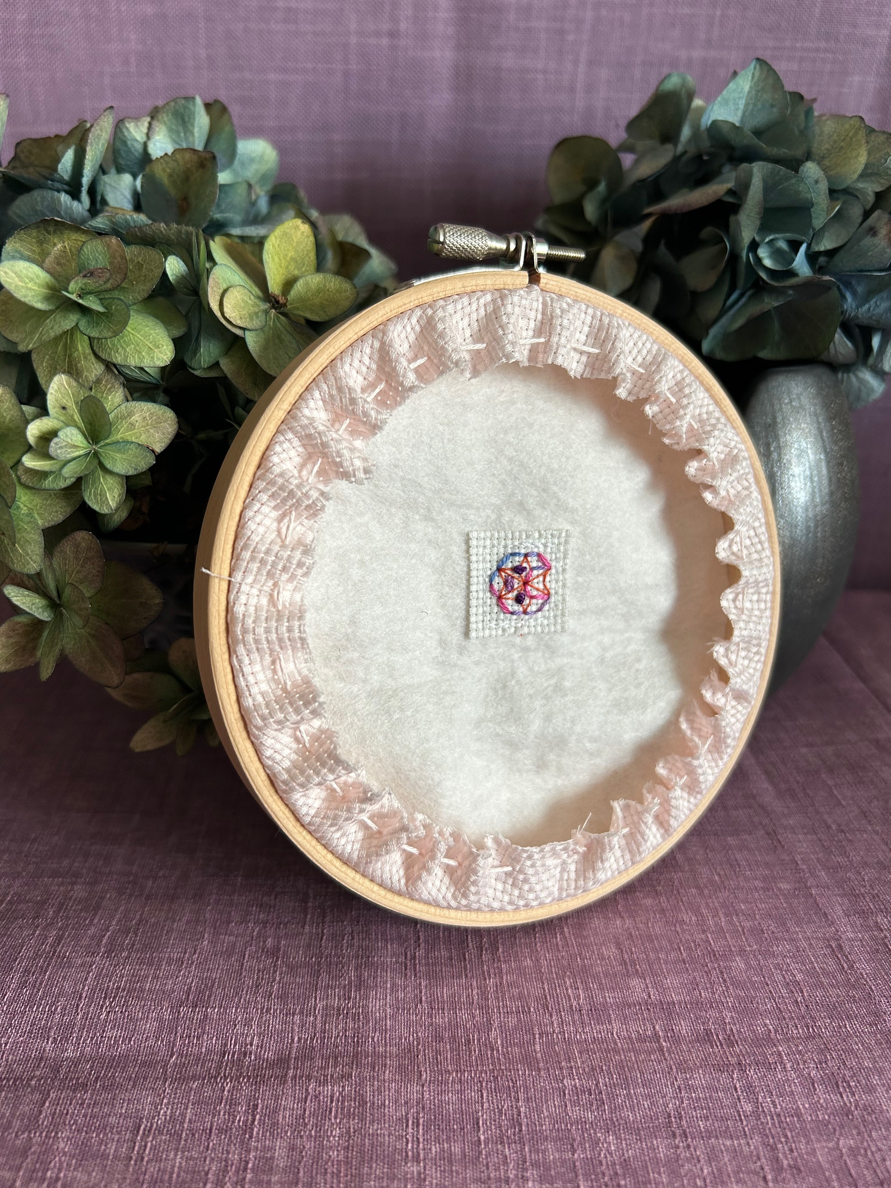 Embroidery Art - Spring flowers