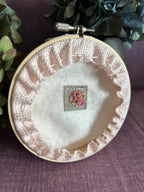 Embroidery Art - Tangram Cats & Flowers