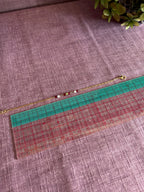 天然石のブレスレット・赤、白、緑