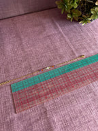 Colorful Gemstone Beaded Bracelet - Purple, Orange, Green & Light Pink