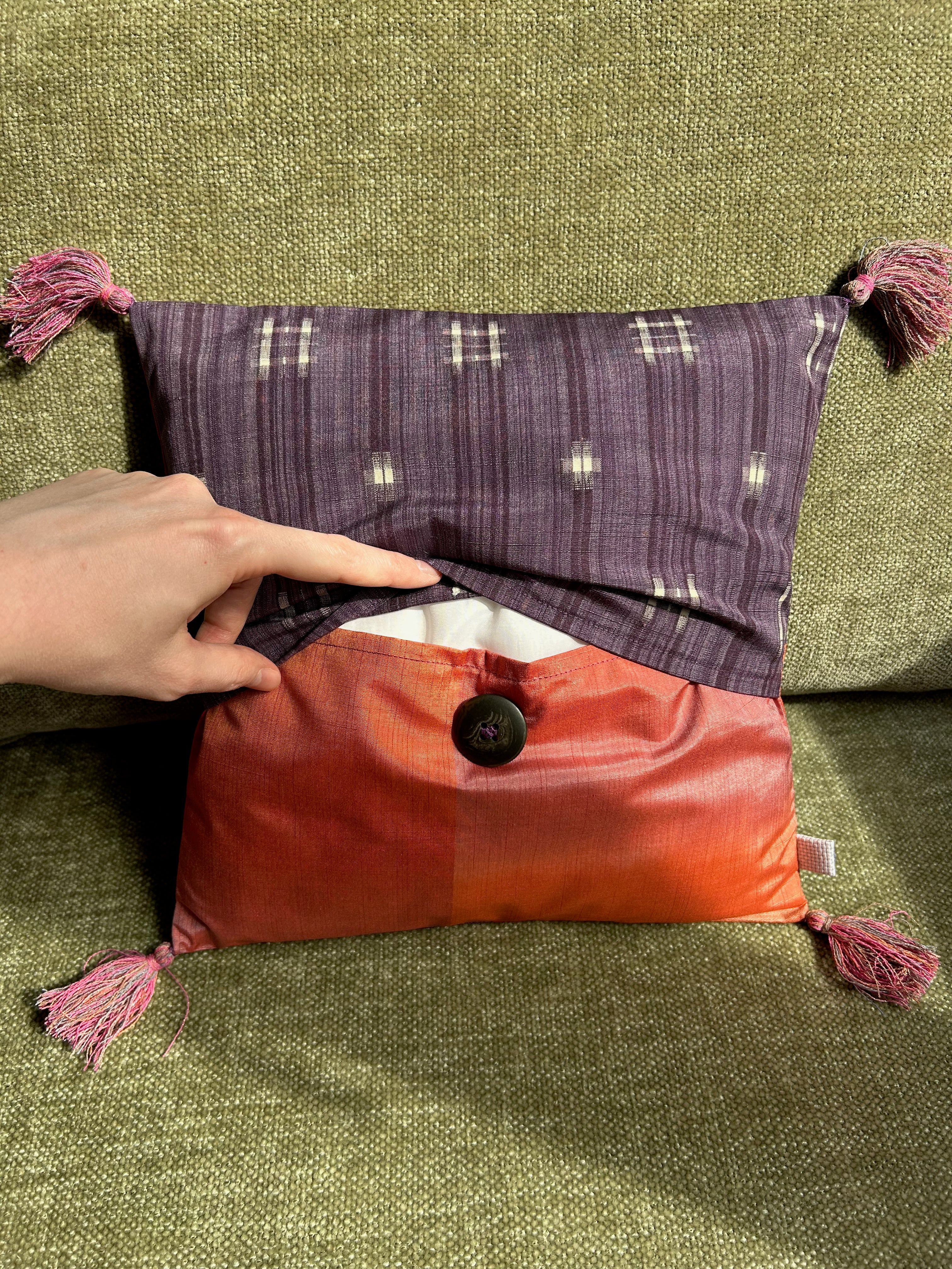 Tassels Cushion Cover - 30 x 30 cm