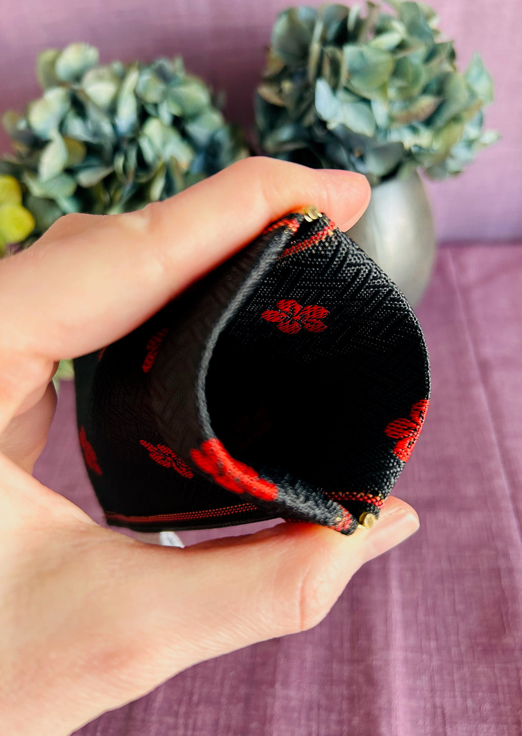 Spring clasp Pouch - Ume