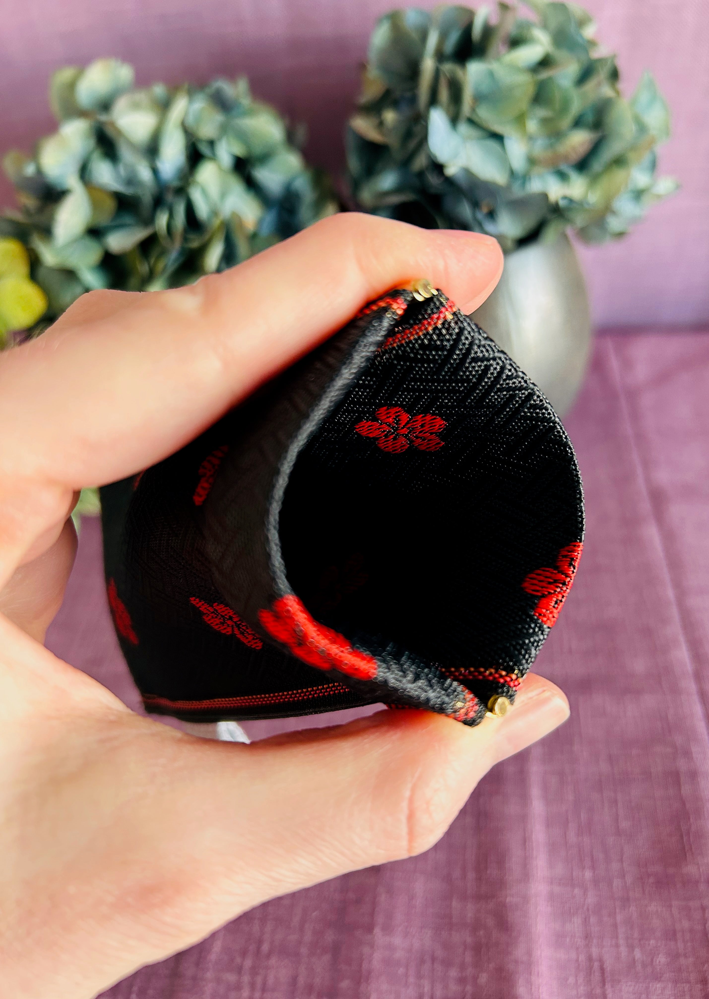 Spring clasp Pouch - Ume