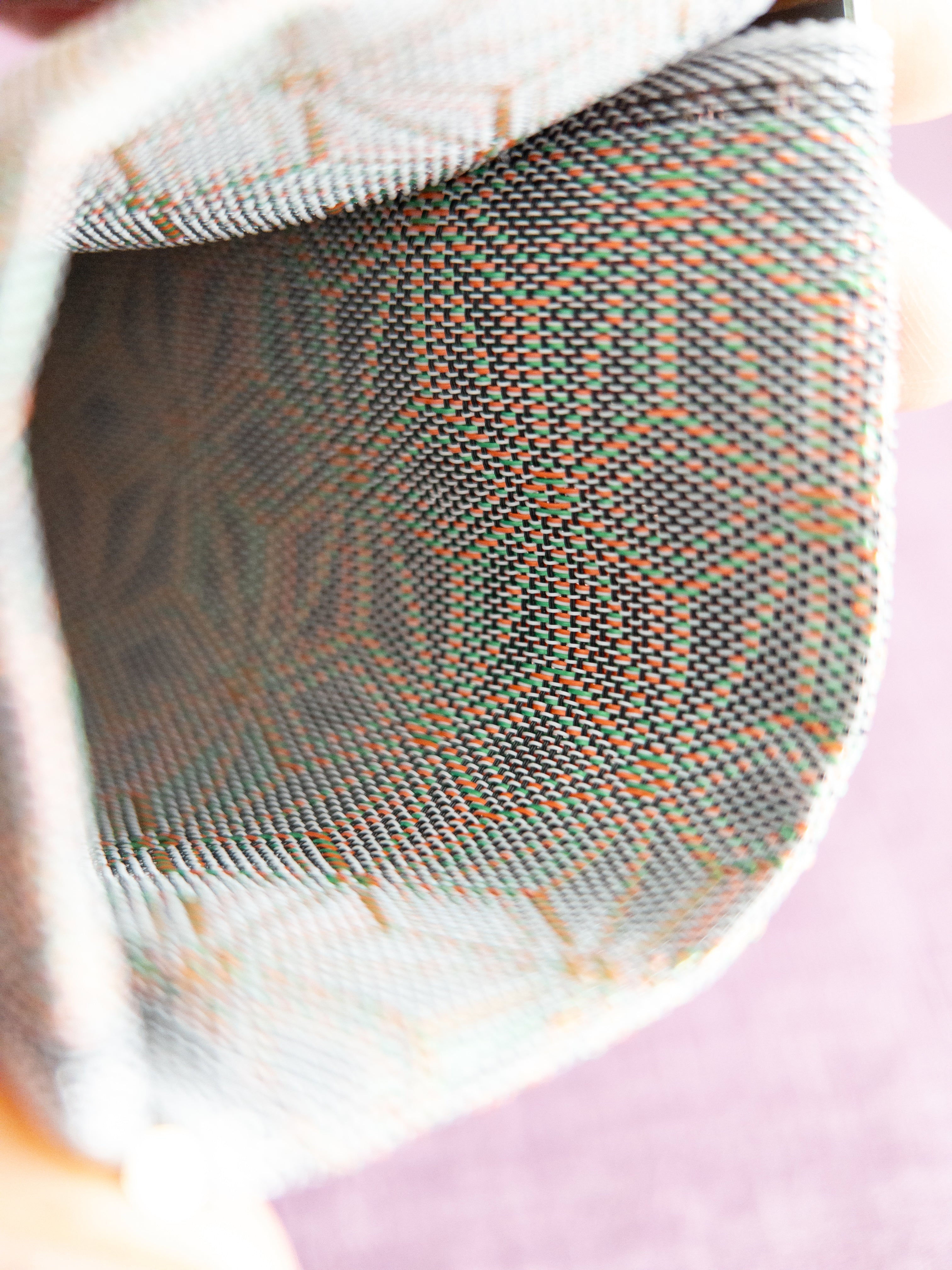 Spring clasp Pouch - Asanoha