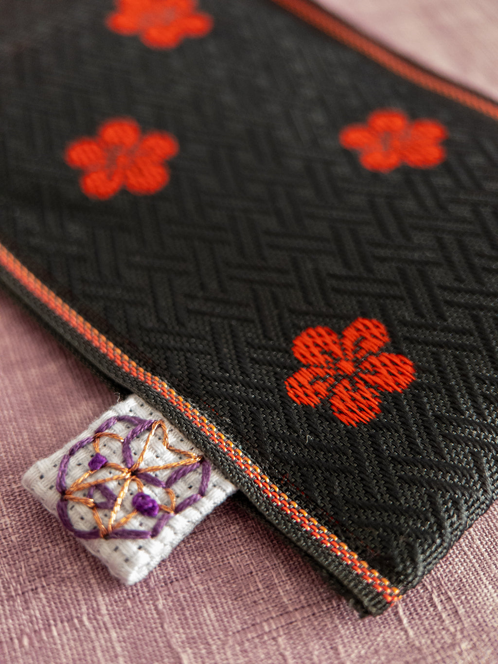 Spring clasp Pouch - Ume